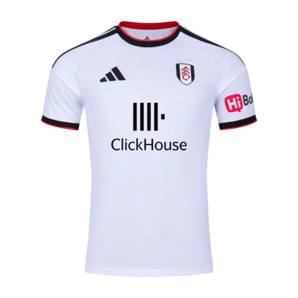 26/27 Fulham Home Jersey - A-Grade Quality Detail View