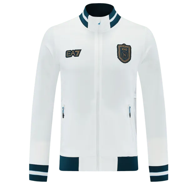 26/27 Napoli White Jacket - A-Grade Quality Detail View