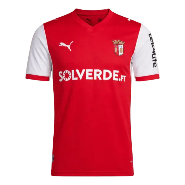 26/27 SC Braga Home Jersey - A-Grade Quality Detail View