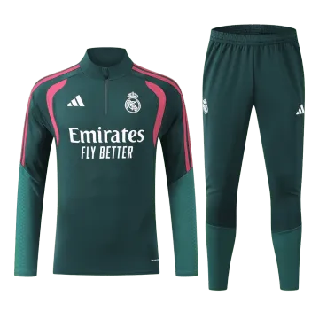 26/27 Real Madrid Kids Tracksuit Green
