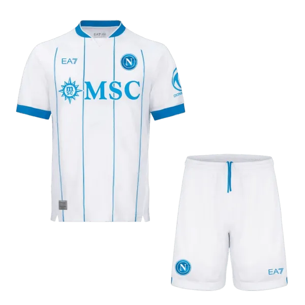 26/27 Napoli Away Jerseys Kit - A-Grade Quality Detail View