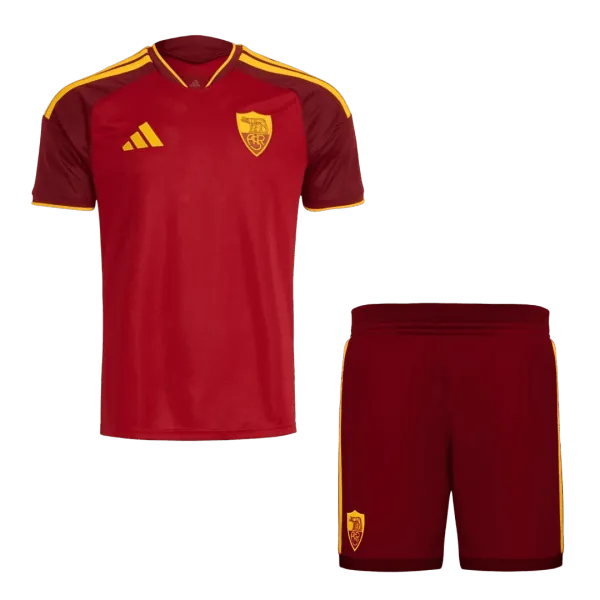 26/27 Roma Home Jerseys Kit - A-Grade Quality Detail View