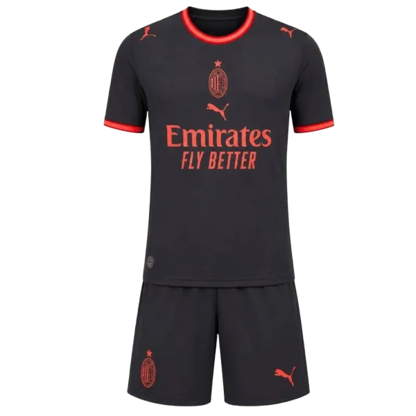 26/27 AC Milan Third Kids Kit - A-Grade Quality Detail View