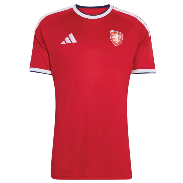 26/27 Czech Republic Home Jersey - A-Grade Quality Detail View