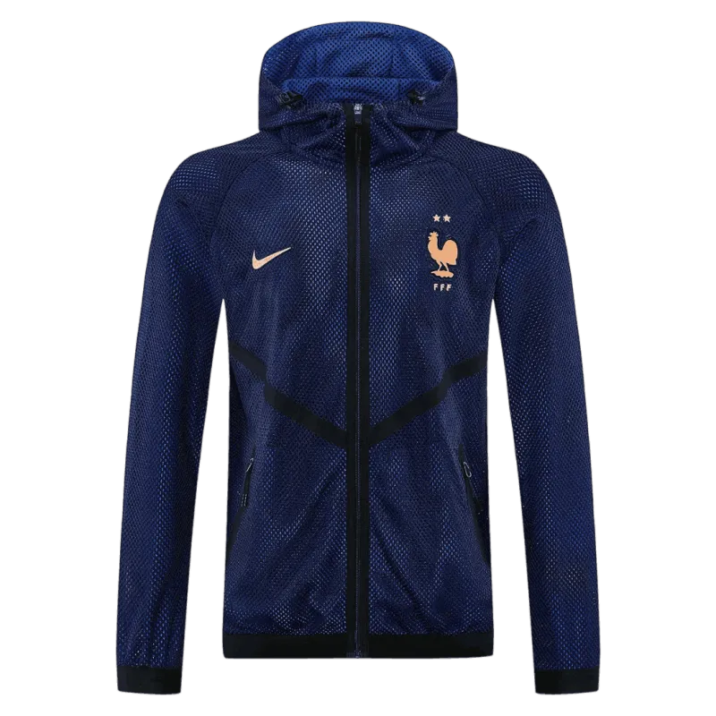 2026 France Dark Blue Hoodie
