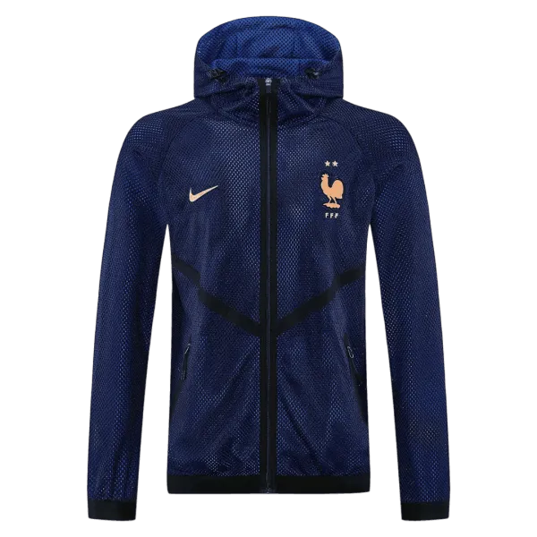 2026 France Dark Blue Hoodie - A-Grade Quality Detail View