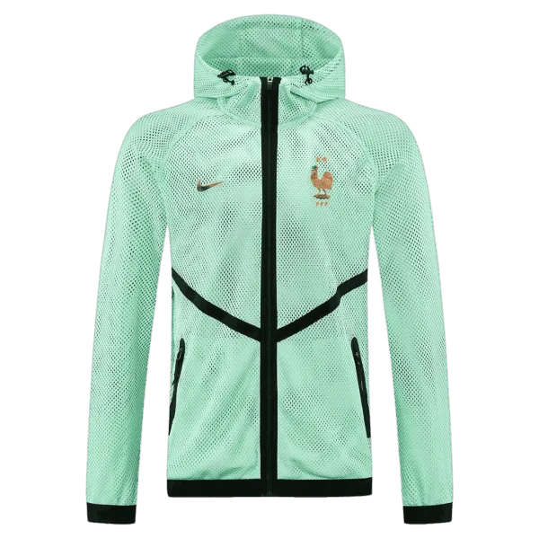 2026 France Green Hoodie - A-Grade Quality Detail View