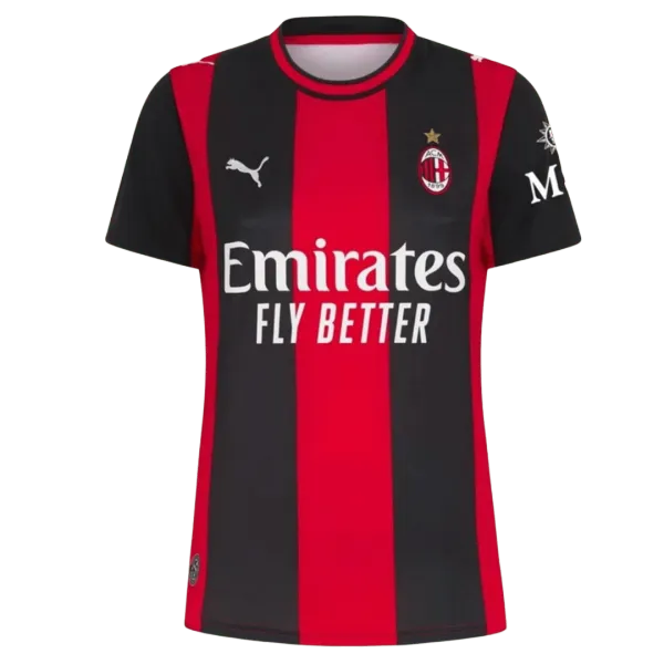 26/27 AC Milan Home Women's Jersey - A-Grade Quality Detail View