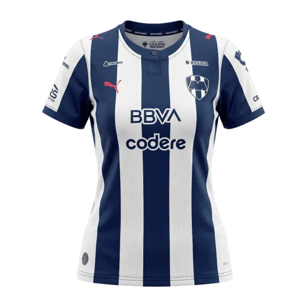 26/27 Monterrey Home Women's Jersey - A-Grade Quality Detail View