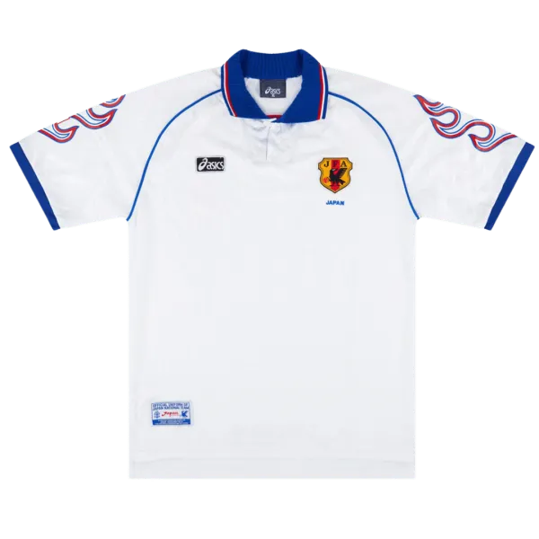 1998 Japan Away Retro Jersey - A-Grade Quality Detail View