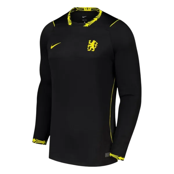 26/27 Chelsea Away Long Sleeve Jersey - A-Grade Quality Detail View