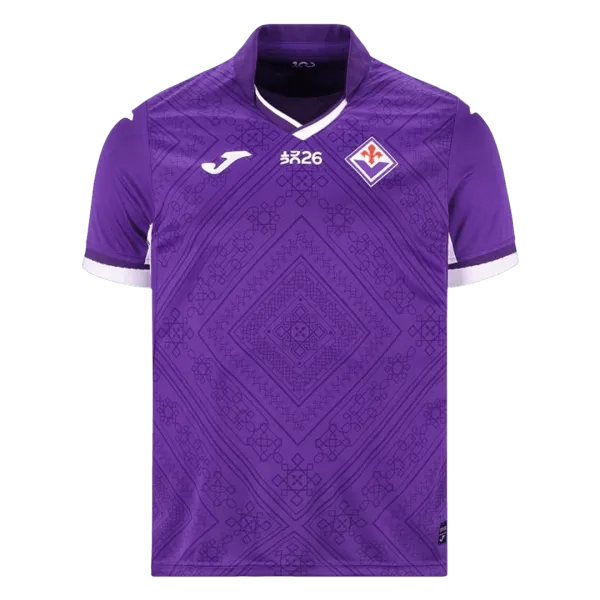 26/27 Fiorentina Home Jersey - A-Grade Quality Detail View
