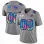 New York Giants Nike NFL 2020 Crucial Catch Limited Edition Custom Jersey - Gray