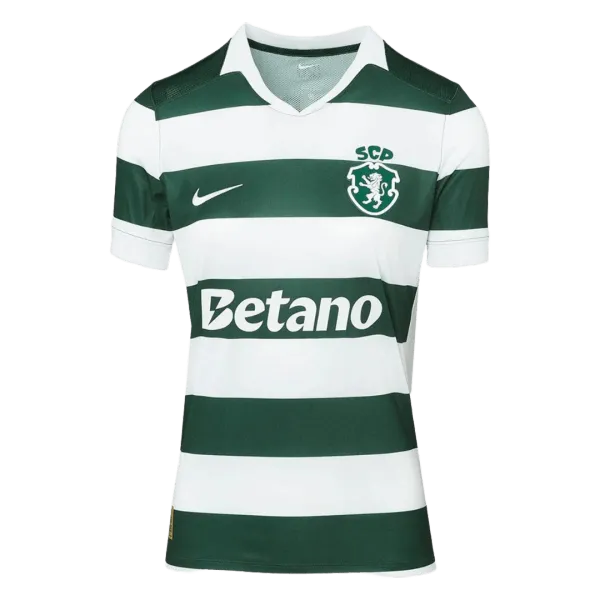 26/27 Sporting CP Home Women's Jersey - A-Grade Quality Detail View