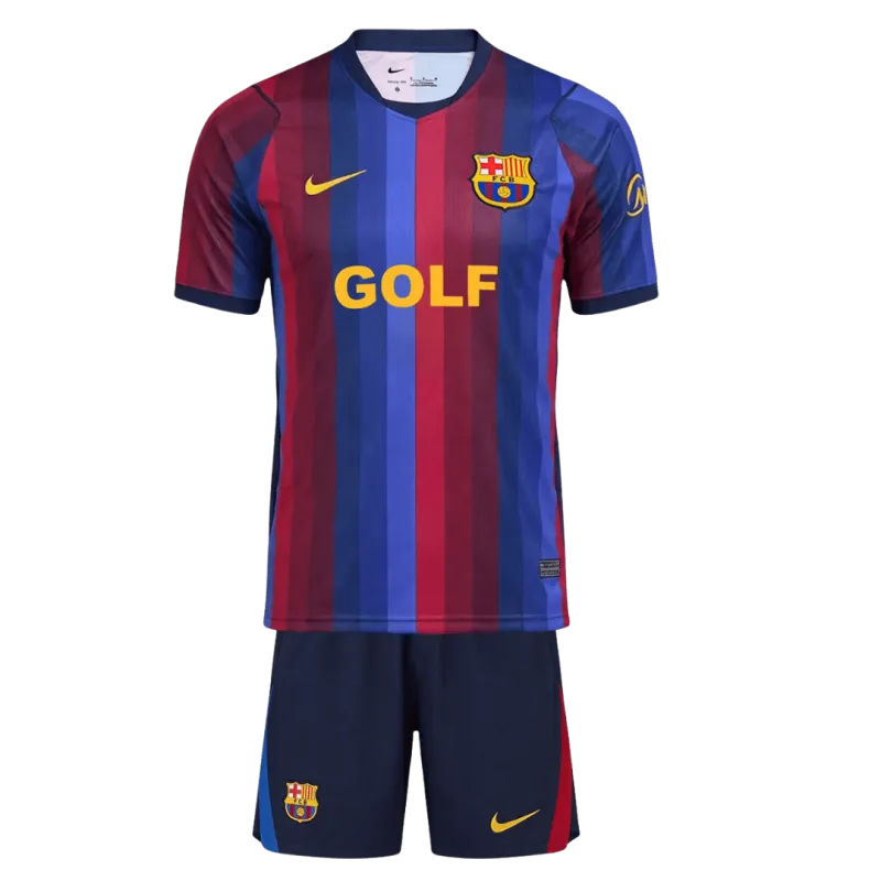26/27 Barcelona x Golf Wang Home Kids Kit