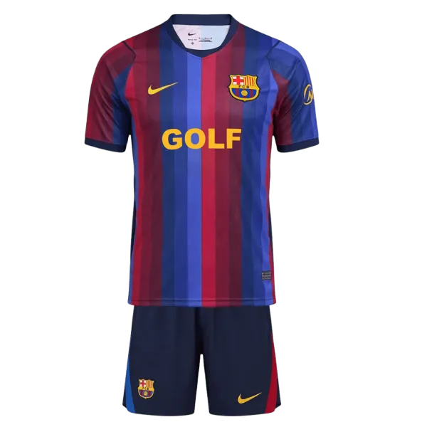 26/27 Barcelona Home Kids Kit - A-Grade Quality Detail View
