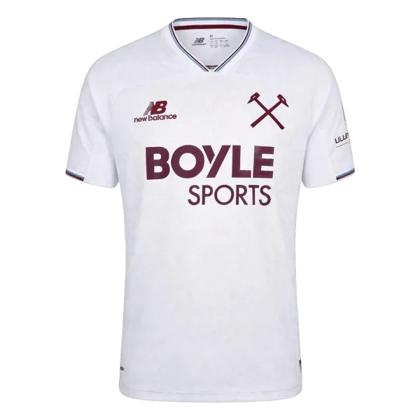 26/27 West Ham United Away Jersey - A-Grade Quality Detail View