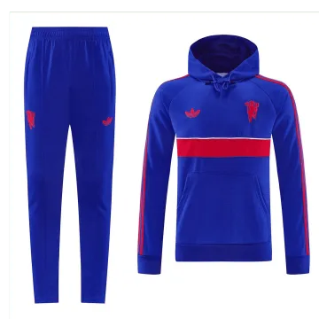 26/27 Manchester United Jacket Tracksuit Blue