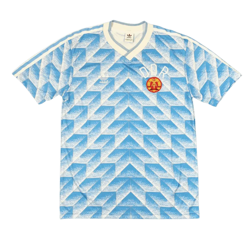 East Germany DDR Retro Jersey Blue