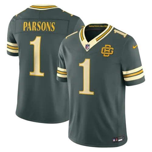 Micah Parsons Green Bay Packers Nike 2026 Rivalries Collection Stitched Limited Jersey - Green