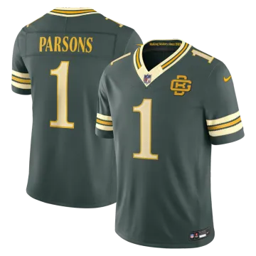 Micah Parsons Green Bay Packers Nike 2026 Rivalries Collection Stitched Limited Jersey - Green