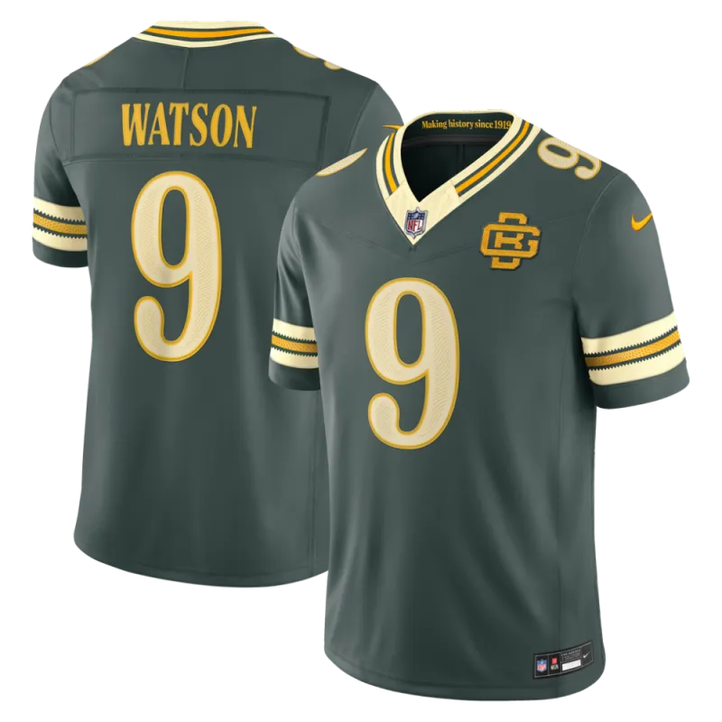 Christian Watson Green Bay Packers Nike 2026 Rivalries Collection Stitched Limited Jersey – Green