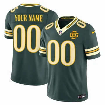 Camiseta personalizada de edición limitada con costuras de la colección «Rivalries» 2026 de Nike de los Green Bay Packers - Verde