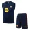 26/27 Barcelona Sleeveless Training Kit Dark Blue
