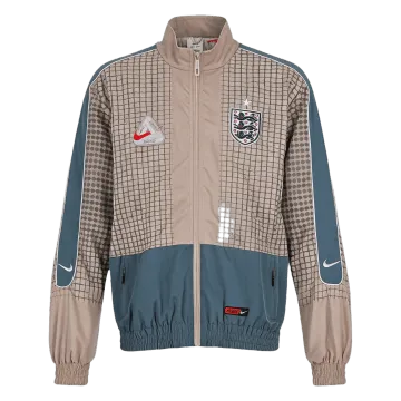 Casaco corta-vento da Inglaterra 2026, cor cáqui