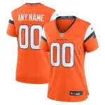 Denver Broncos Nike Women's Custom Game Jersey - Orange