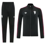 26/27 Manchester United Jacket Tracksuit Black
