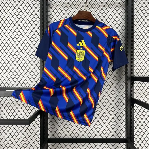 Spain 2026 World Cup Pre-match Jersey Blue
