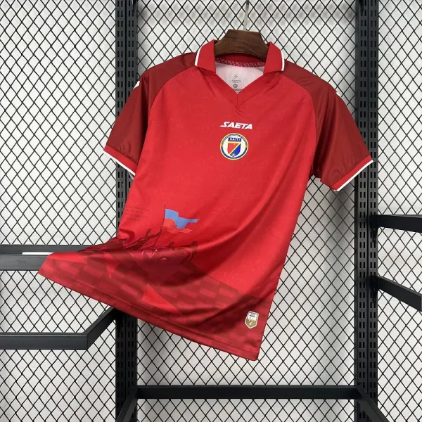 Maillot alternatif d'Haïti 2026 - Qualité A - Vue détaillée