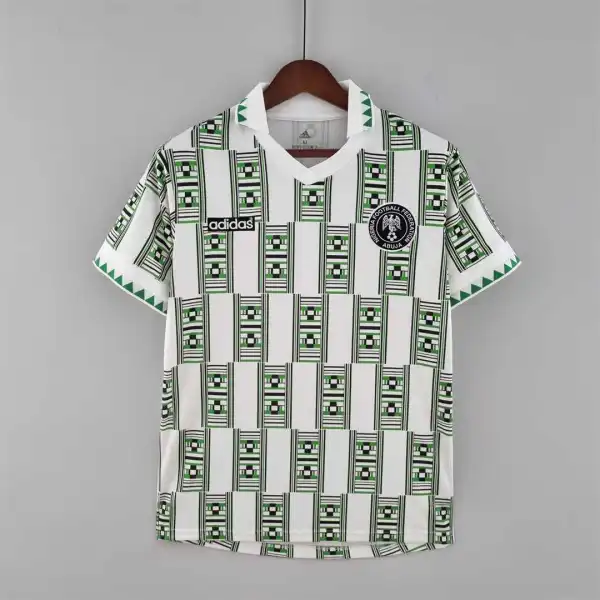 Retro Nigeria 1994 Jersey - A-Grade Quality Detail View