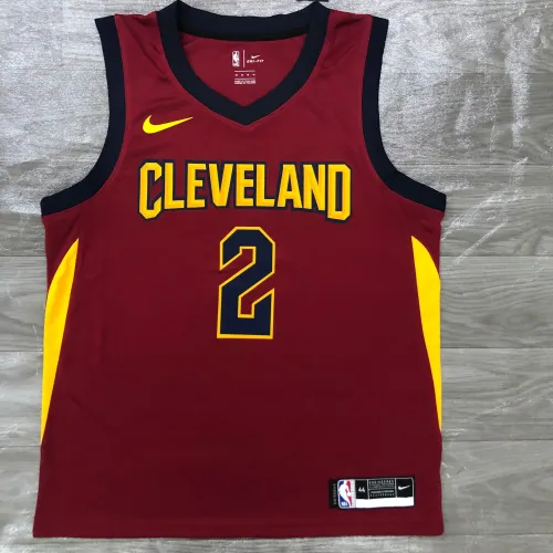 2017/18 Cleveland Cavaliers Red Kyrie Irving #2 Men's Jersey