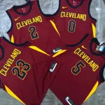 2017/18 Cleveland Cavaliers Red LeBron James #23 Men’s Jersey