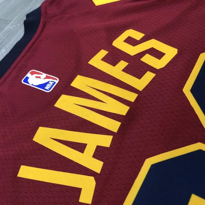 2017/18 Cleveland Cavaliers Red LeBron James #23 Men’s Jersey