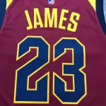 2017/18 Cleveland Cavaliers Red LeBron James #23 Men’s Jersey