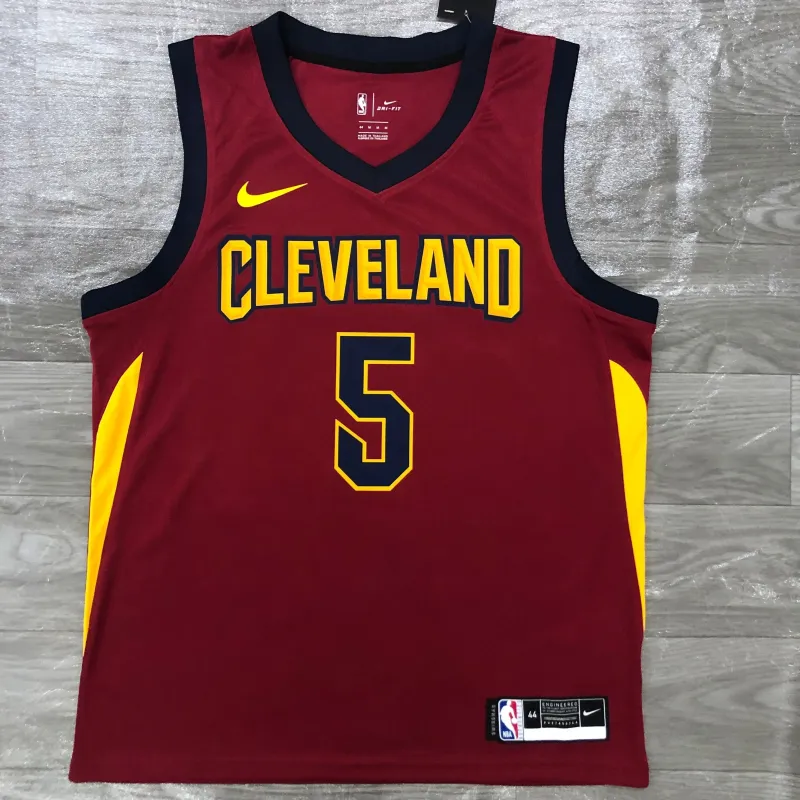2017/18 Cleveland Cavaliers Red JR Smith #5 Men’s Jersey