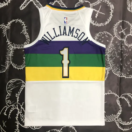 Maglia da uomo New Orleans Pelicans City Edition Zion Williamson #1, stagione 2018-19