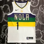 2018-19 New Orleans Pelicans City Edition Zion Williamson #1 Men’s Jersey