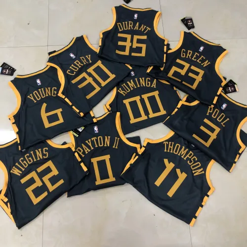 2018/19 Golden State Warriors Gray Jonathan Kuminga #00 Men’s Jersey