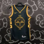 Camisola de Homem Jonathan Kuminga #00 dos Golden State Warriors Cinzento 2018/19 2018/19 Golden State Warriors Gray Jonathan Kuminga #00 Men’s Jersey