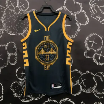 2018/19 Golden State Warriors Gray Jonathan Kuminga #00 Men's Jersey