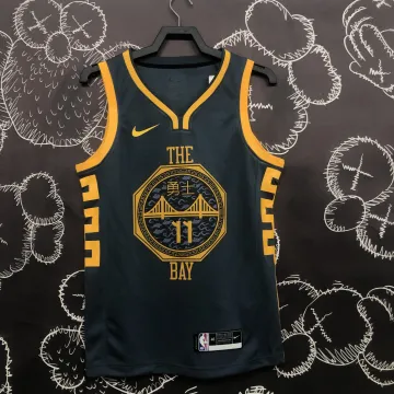 2018/19 Golden State Warriors Gray Klay Thompson #11 Men's Jersey