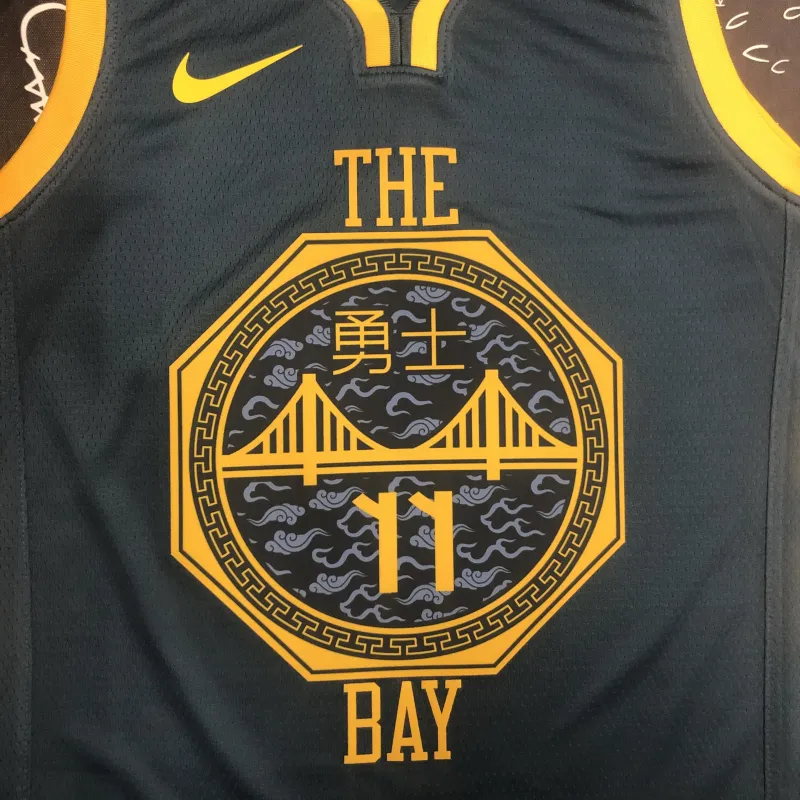 2018/19 Golden State Warriors Gray Klay Thompson #11 Men’s Jersey