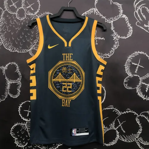 Camisola de Homem Andrew Wiggins #22 Cinzenta dos Golden State Warriors 2018/19
