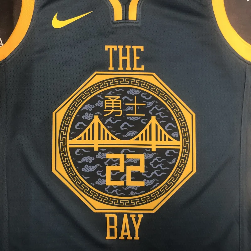 2018/19 Golden State Warriors Gray Andrew Wiggins #22 Men’s Jersey