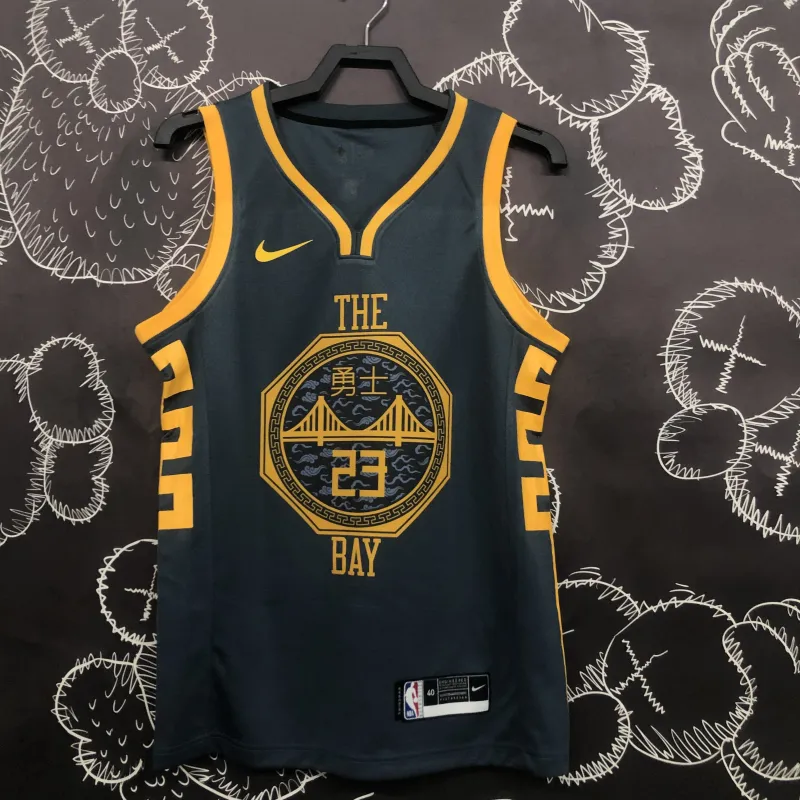 2018/19 Golden State Warriors Gray Draymond Green #23 Men’s Jersey