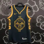 Camisola de homem Draymond Green #23 cinzenta dos Golden State Warriors 2018/19 2018/19 Golden State Warriors Gray Draymond Green #23 Men’s Jersey